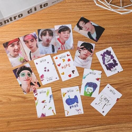 NEW KPOP Bangtan Boys 5TH FM Same Photocards Memebers Tour Poster Cards Premium Photos