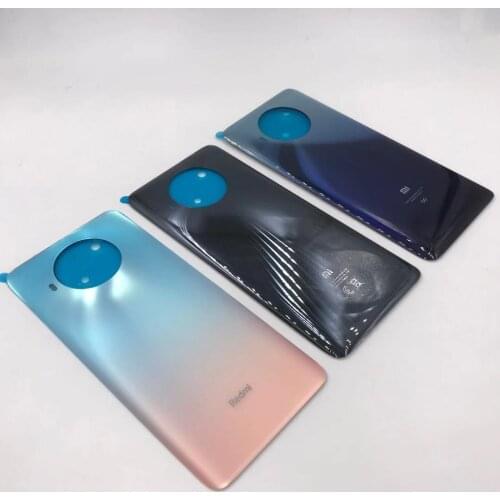 Original For Xiaomi Redmi Note 9 Pro 5G Back Battery Cover Rear Glass Door Housing Case Note9 Pro 5G With Adhesive Sticker