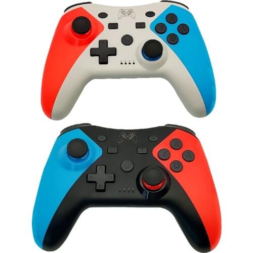 Drop Shipping Double vibration Wireless Gaming Remote Joystick Gamepad With Wake-up Game Controller For Switch Pro Controller