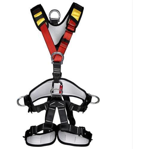 XINDA Escalada Full Body Climbing Harness Belt Adjustable Harness Security Seat Belt Mountaineering Rescue Protective Belt