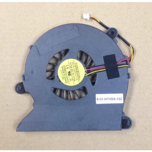SSEA New Laptop CPU Cooling fan for clevo S410 S510 m760 m760s CPU Cooling Fan P/N: DFB602205M30T F7N9