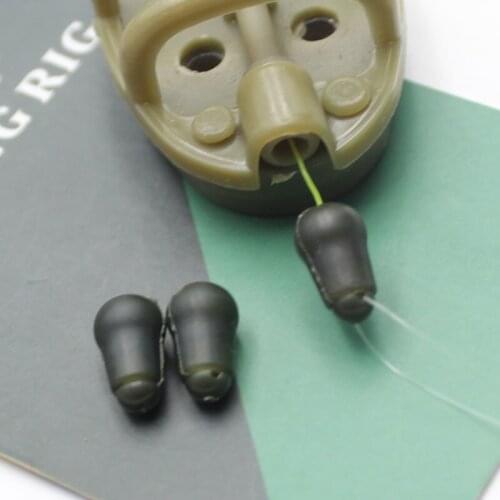 15pcs Accessories for Carp Fishing Method Connector for Quick Change of Hooklengths Go with In-Line Flat Method Feeders