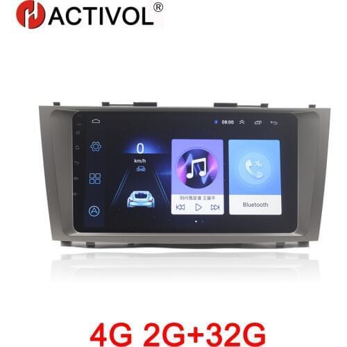 HACTIVOL 2G+32G Android 8.1 Car Radio for Toyota Camry AURION V40 2006-2011 car dvd player gps navi car accessory 4G internet