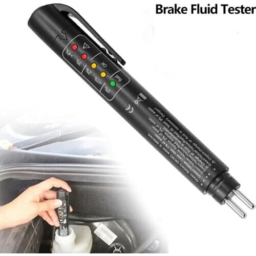 Auto Accurate Oil Quality Check Pen Universal Brake Fluid Tester Car Brake Liquid Digital Tester Vehicle Automotive Testing Tool