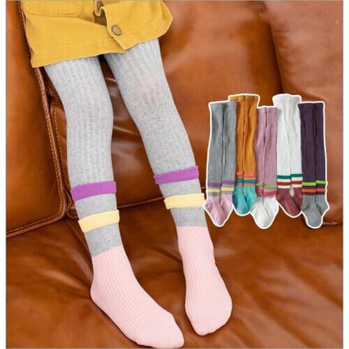 Baby Pantyhose 1-12Y Children Tights Baby Infant Clothing Cotton Girl Pantyhose Kid Infant Knitted Tights Autumn