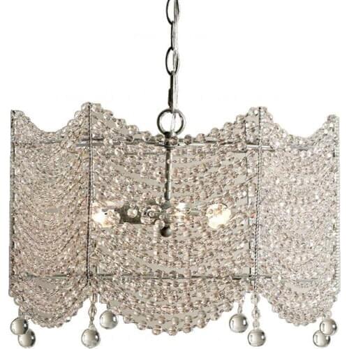 French crystal chandelier 3 light unique designer crystal beaded chandelier light fittings russia unique kitchen pendant lamps