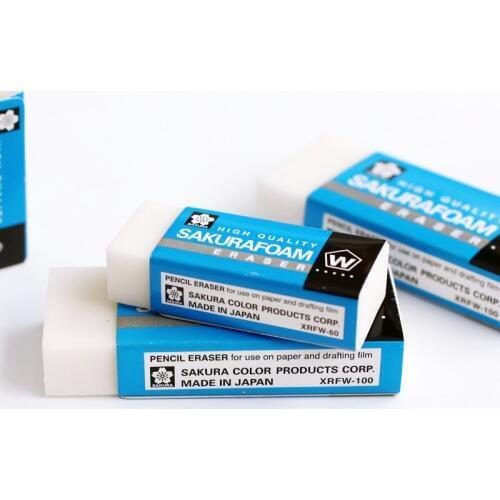 Sakura Eraser XRFW-100 High Polymer Painting Eraser XRFW60 Ultra Fine Art Eraser