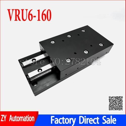 Cross Roller Guide Plate Linear Guide Rail CNC Cross Sliding stage VRU6160 VRU6310 VRU6260 VRU6-160 VRU6-310