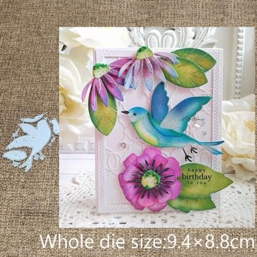 New Design Craft Metal stencil mold Cutting Dies bird decoration scrapbook die cuts Album Paper Card Craft Embossing