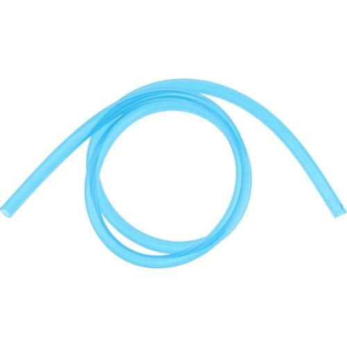 PP Replacement Drink Tube Hose Flexible Water Drink Pipe Outdoor Tools for Water Reservoir Bag Bladder Backpack Blue 100cm 3ft