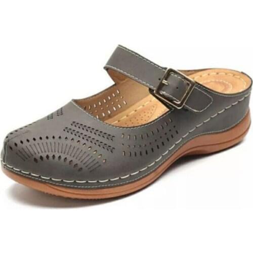 Women Sandals Summer Ladies Comfortable Round Toe Beach Shoes Hollow Sandals Slides Women Shoes Drop Shipping Sandalias WSH3619