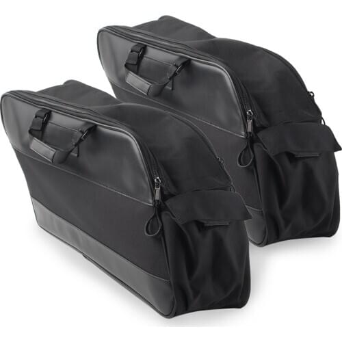 2x Motorcycle Saddlebag Saddle Bag Luggage Liners Touring Travel Pack For Harley Road King 1994 1995 1996 1997 1998 1999-2019