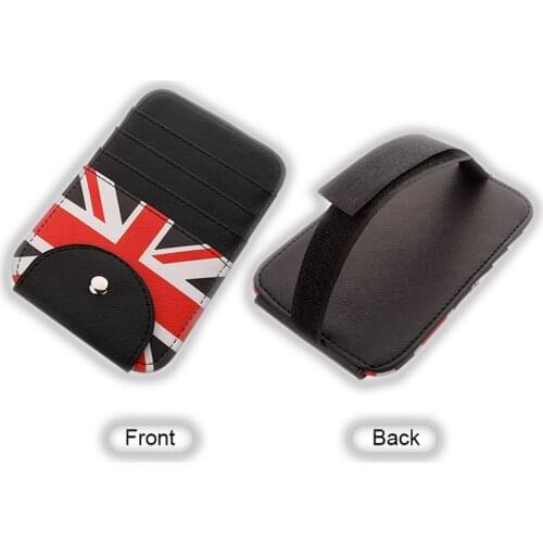 For MINI COOPER S One JCW Countryman Accessories R50 R52 R53 R55 R56 R57 R60 R61 F54 F55 F56 F57 F60 Sunshade Card Holder Bag