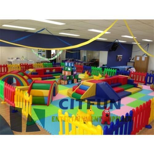 High Quality Children Eco-friendly soft Indoor playground Area ,Kiddie Rocker and Combination toddler Equipment TC-002C