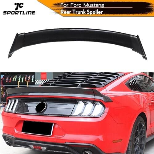 Carbon Fiber Rear Trunk Spoiler for Ford Mustang Coupe 2015 - 2019 Rear Wing Spoiler Boot Lid