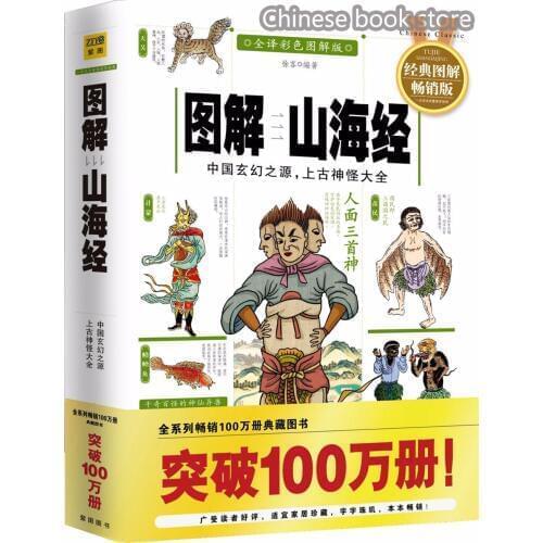 Legends of Mountains and Seas Shan Hai Jing Chinese geography famous book learning Chinese traditional culture