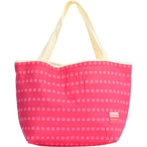 20PCS / LOT Multicolor Cotton Tote Shopping Bag Foldable Storage Bag Environmental-Friendly Shopping Bag