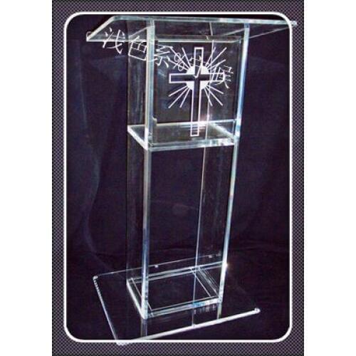 Pulpit furniture Free Shipping Simple Elegant Acrylic Podium Pulpit Lectern acrylic pulpit podium