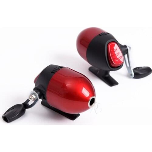 Closed Type Shooting Fishing Reel with 3# Line 50m Spincast Reel for Shooting Fish Crossbow Slingshot Fishing Tackle Accessories