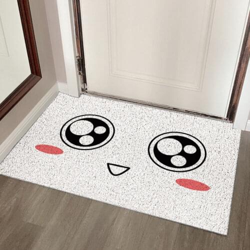 Creative Anti Slip Mats Floor Carpet Pattern Print Doormat for Bathroom Kitchen Entrance Rugs Home Decoration 45x75 Door Mat