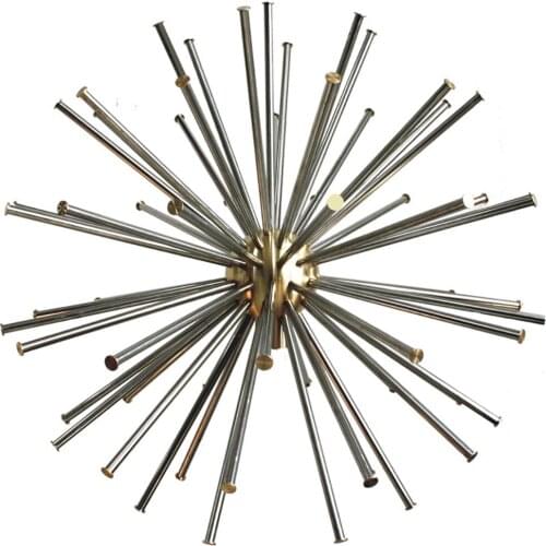 Brass Head 1" DN25 Crystal Ball Water Spheres Fountain Nozzles Dandelion Shape Fountain Nozzle For Water Feature Pool