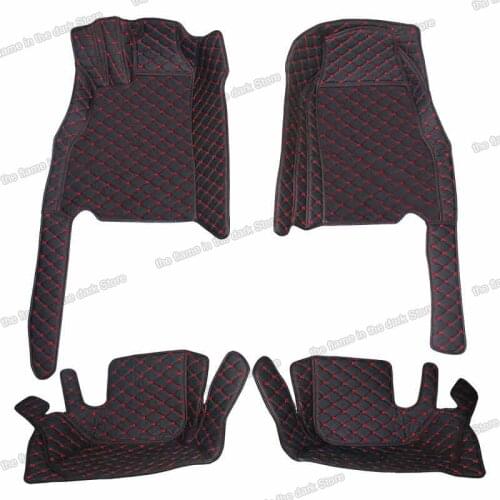 Lsrtw2017 for Nissan GT-R leather car interior floor mat 2007 2008 2009 2010 2011 2012 2013 2014 2015 2016 2017 2018 2019