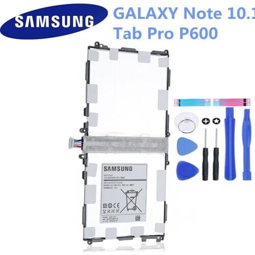 SAMSUNG Original Battery T8220E T8220C/U For Samsung GALAXY Note10.1 Tab Pro P600 P601 P605 SM-P605S SM-P605K P607T T520 SM-T525