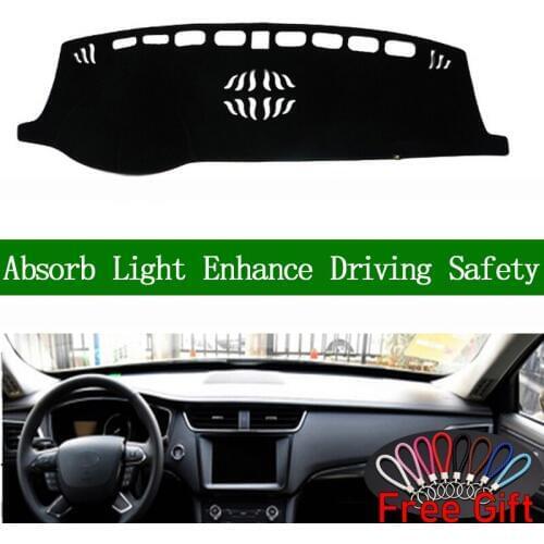 For Ford taurus 2015 2016 2017-2019 Dashboard Cover Sun Shade Non-slip Dash Mat Pad Carpet Car Stickers Interior Accessories