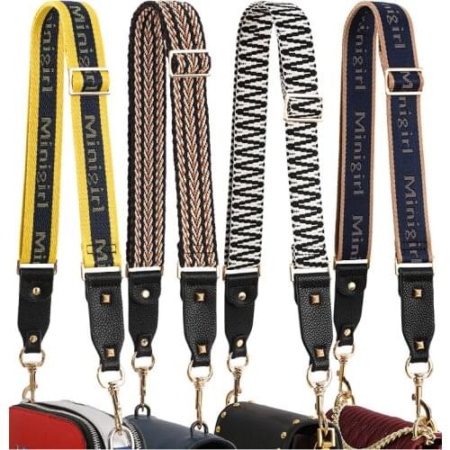 Shoulder Strap for Bag Canvas Weave Wide Nylon Strap YOU Crossbody Handbag Strap Handles Replacement Belt Accessories KZ151371