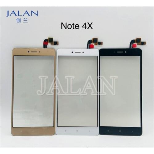 2PCS Touch Screen For Xiaomi Mi Note 4X Redmi 4X 5A 6 6Pro Note 5A 7 7A Glass Digitizer Panel Front Glass