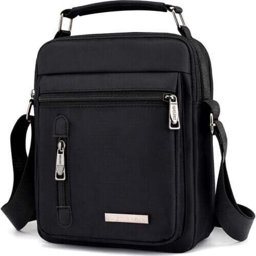 New mens crossbody bag purse over the shoulder diagonal small bag mens lightweight travel bag mans handbag over his shoulder