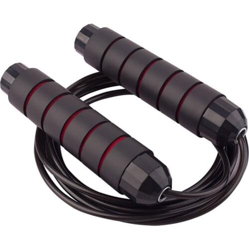 Heavy Weighted Jump Rope Solid PVC Tool Sweat-proof for Boxing Training Fitness QW