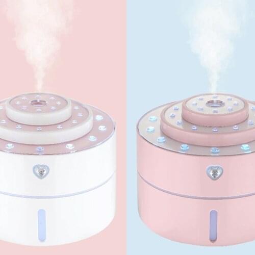 Air Humidifier USB Aroma Essential Oil Diffuser with Color Light for Office Car Living Room Humidificador