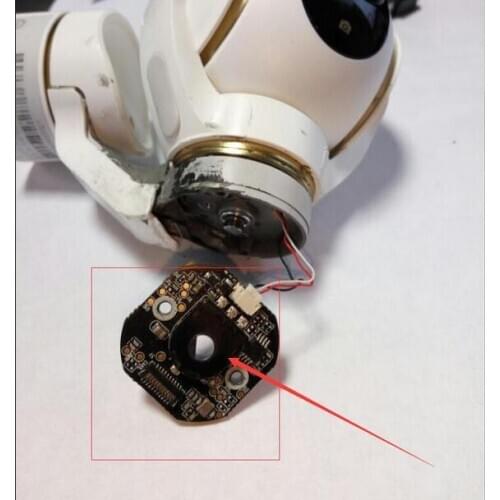 Xiao 4K version RC Drone Quadcopter Spare parts PTZ Circuit Board with motor (part of the arrowhead)