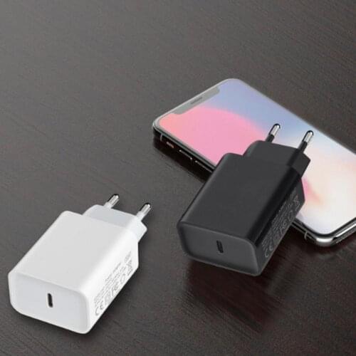 20W USB C Charger Quick Mobile Phone Portable Fast Charging USB C Charger Adapter For IPhone 12