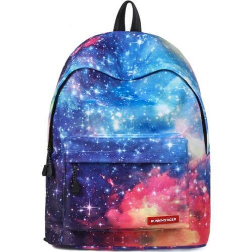 Starry Sky Women Backpack Bag For Teenage Back Pack Female Schoolbag Bags Cute Anti Theft Backpacks For Womens School Bags