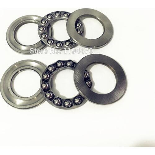 1pcs 51210 50x78x22 mm Plane Roll Axial Ball Thrust Bearing 50mm x 78mm x 22mm 3-Parts Ball Bearing