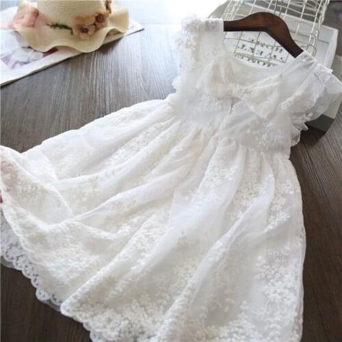 Kids Flower Girl Dresses Kids Dresses for Girls Summer Spring Girl Dress Lace Princess Vestido