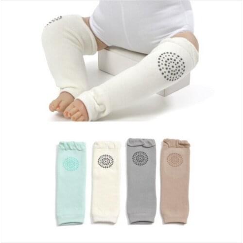 DHL 200pair Baby Warm Knee Pads Crawling Safety Elbow Winter Lengthen Thicken Baby Leg Warmer Kids Kneecap Support Protector