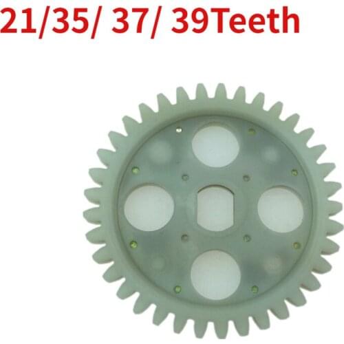 For CG125 Motorcycle Oil Pump Gear Water Cooler Gear 35T 37T 39 21Teeth Water Cooled Engine Parts for Zongshen Lifan Tricycle