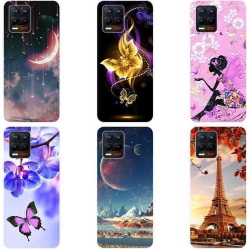 For Realme 8 5G Case Silicone TPU Phone Case On For Realme8 5G Case Soft Protective Cover