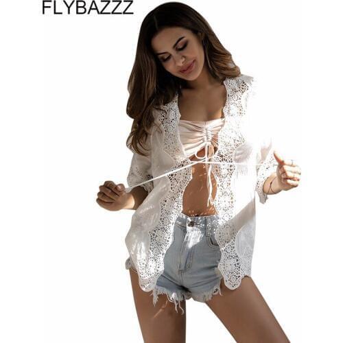Женские пляжные топы FLYBAZZZ China At AliExpress