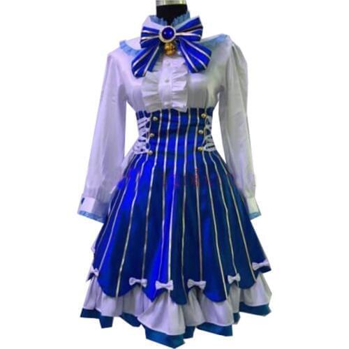 2018 New Style NEKOPARA Cosplay Costume Vanilla Server Dress