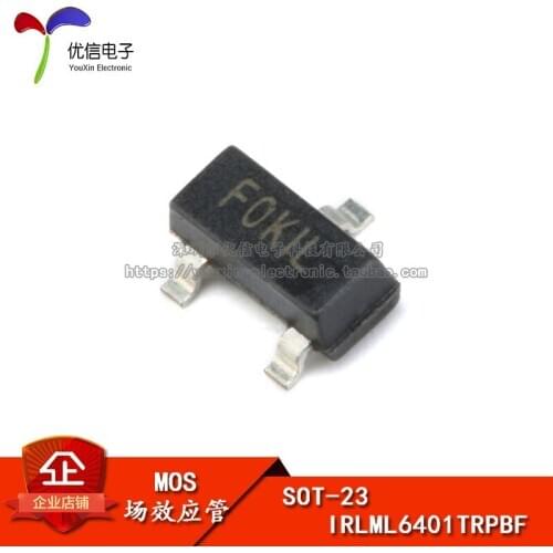 Patch IRLML6401TRPBF MOSFET P-channel FET 12V / 4.3A