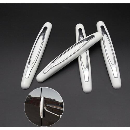 Car Door Anti-collision Strip Car Door Side Anti-collision Strip Anti-Collision Sticker Anti-scratch Strip Universal Type 4 PCS