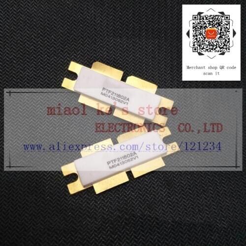 100%Original: PTF211802 PTF211802A PTF211802E [ 28V 180W 2110MHz-2170MHz ] LDMOS RF Power Field Effect Transistor