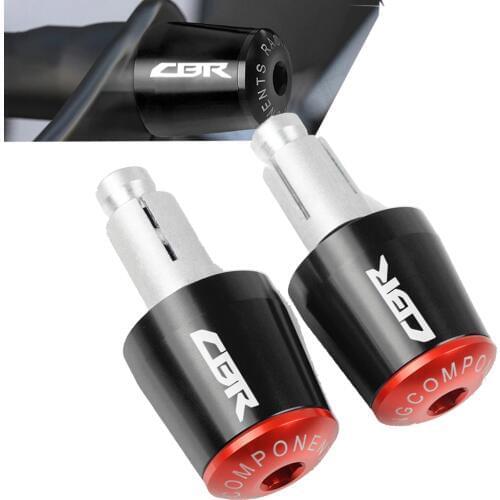 For Honda CBR 600 610 F CBR 600 900 1000 RR CBR 600 F2 F3 F4 F4i 250R CNC Motorcycle Handlebar Grips Handle Bar Ends Hand Caps