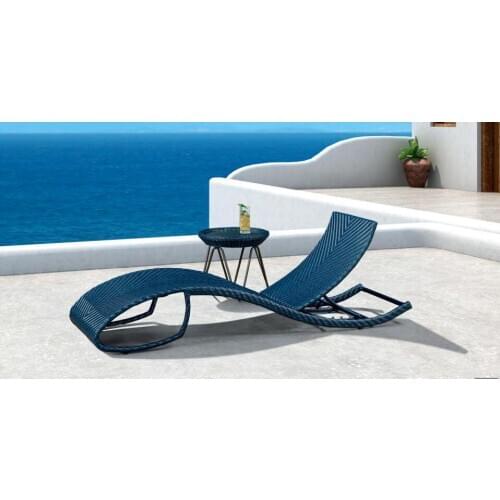 Ocean Series, outdoor rattan chair and coffee table combination, rattan chair sofa table combination