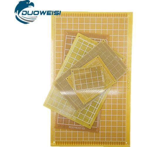 9*15cm/10*22cm/12*18cm fiberglass board CNC/butter epoxy board universal experiment board