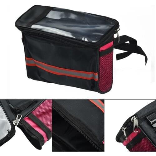 Waterproof Cycling Bag Bike Bicycle Front Frame Tube Bag 22 * 16 * 13.5cm